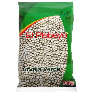 Arveja Verde Entera El Plebeyo 500 gr.