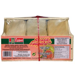 Castipan 18 Bocadillos de Guayaba Hoja