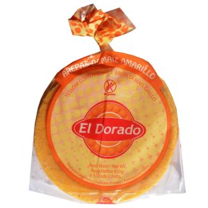 Arepa Congelada de Maíz Amarillo El Dorado